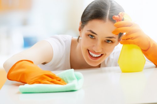 Illustration of ethical cleaning business commitment to human rights
