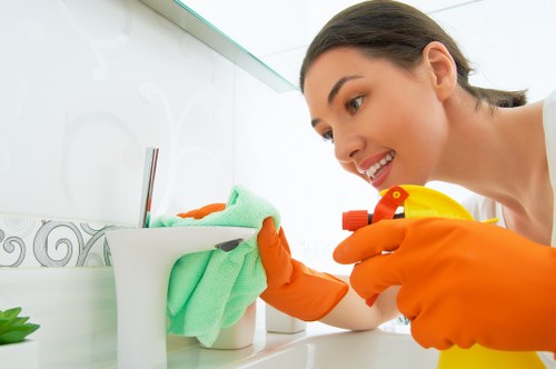 Professional communal area cleaning in a local Earlscourt property