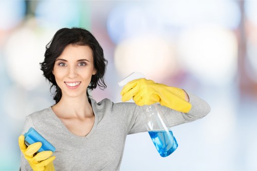 Detailed rug cleaning service process for local customers