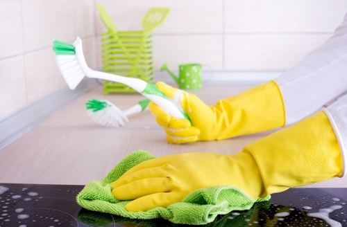 Shared hallway cleaning service for Earlscourt residential block