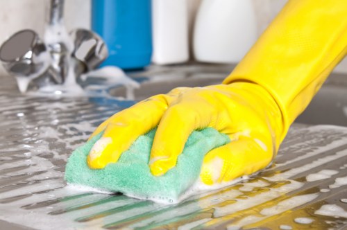 After builders cleaning service for a commercial property in Earlscourt