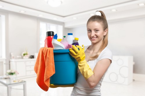 Detailed kitchen and bathroom move in clean in Earlscourt