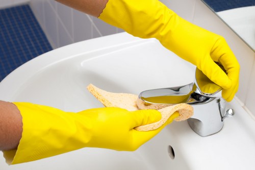 Safety-focused carpet cleaning process in Earlscourt