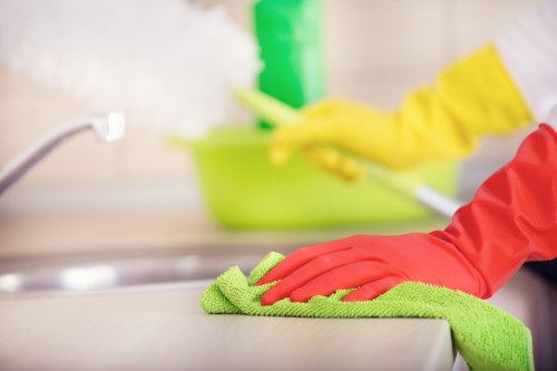 Detailed dust removal during a post-renovation clean in Earlscourt